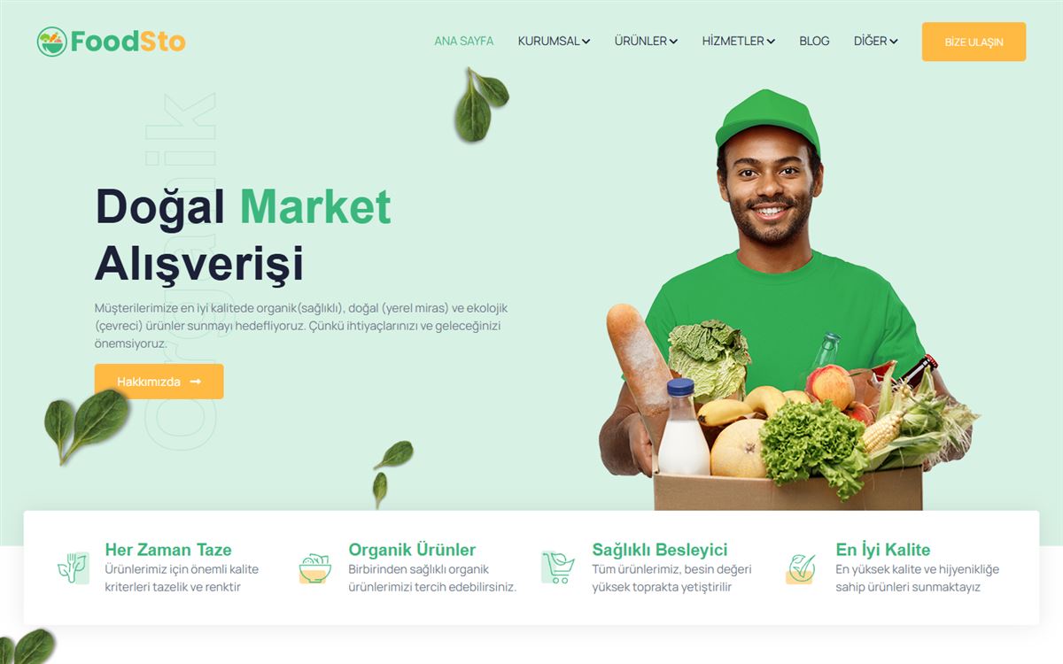 Organik Market Scripti V8